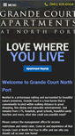 Mobile Screenshot of grandecourtatnorthport.com