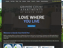 Tablet Screenshot of grandecourtatnorthport.com